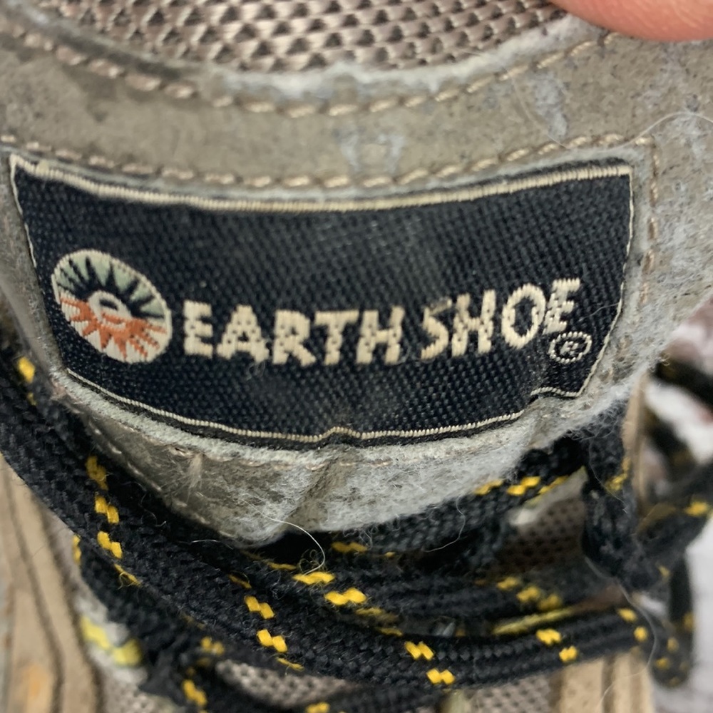 Earth shoe black & tan sneakers Sz 6 1/2 - Picture 9 of 9